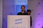 Celina Jaitley, the goodwill ambassador of the United Nations (UN) Free and Equal Campaign launches her song on LGBT in Mumbai on 30th April 2014